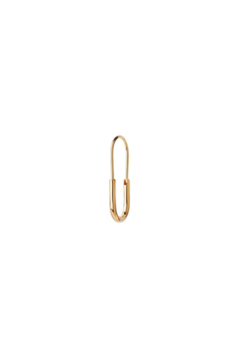 Heroes Chance Mini Earring, Main, color, HIGH POLISHED GOLD
