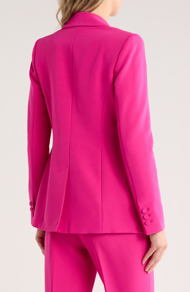 DKNY One-Button Suit Blazer, Alternate, color, Fuchsia
