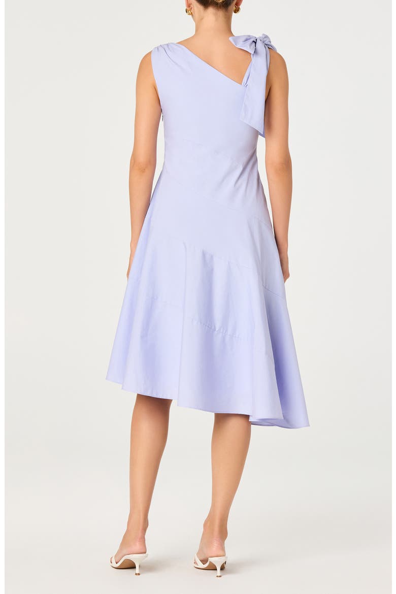 Azriel Asymmetric A-Line Dress, Alternate, color, BLUE