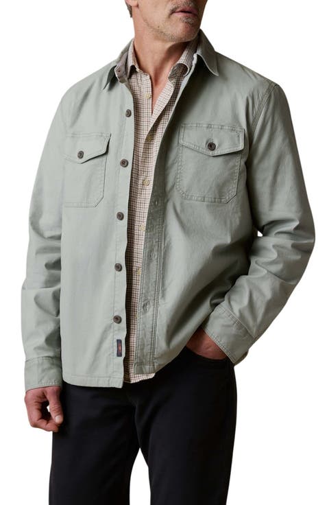 Lakeside Stretch Organic Cotton CPO Jacket