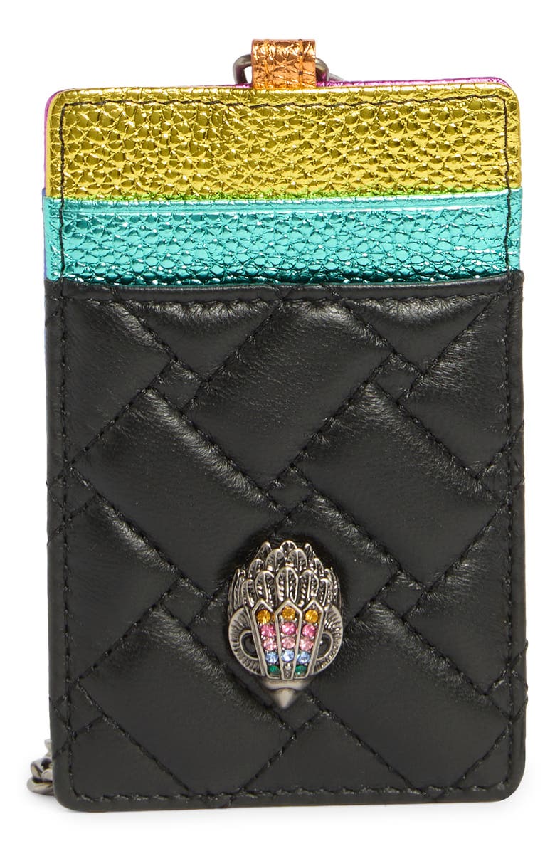 Kurt Geiger London Kensington Card Case Lanyard, Main, color, 