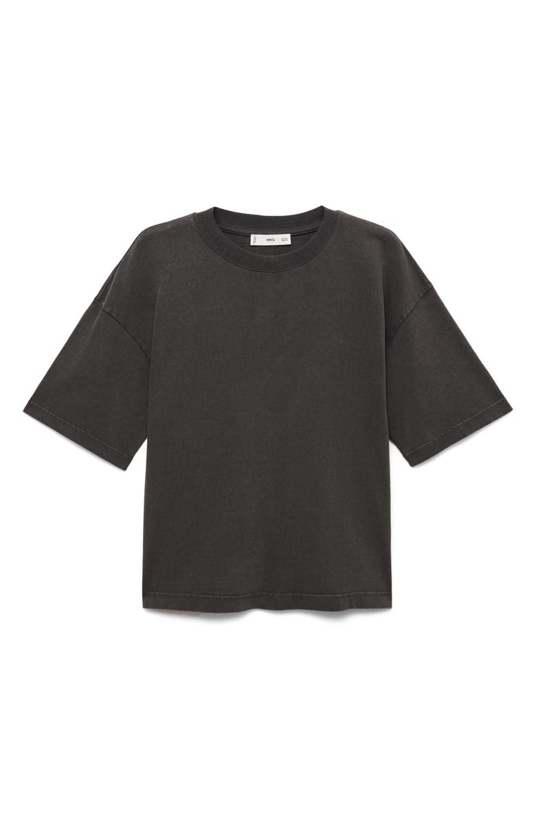 MANGO Oversize Maternity Cotton T-Shirt, Alternate, color, 