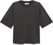 MANGO Oversize Maternity Cotton T-Shirt