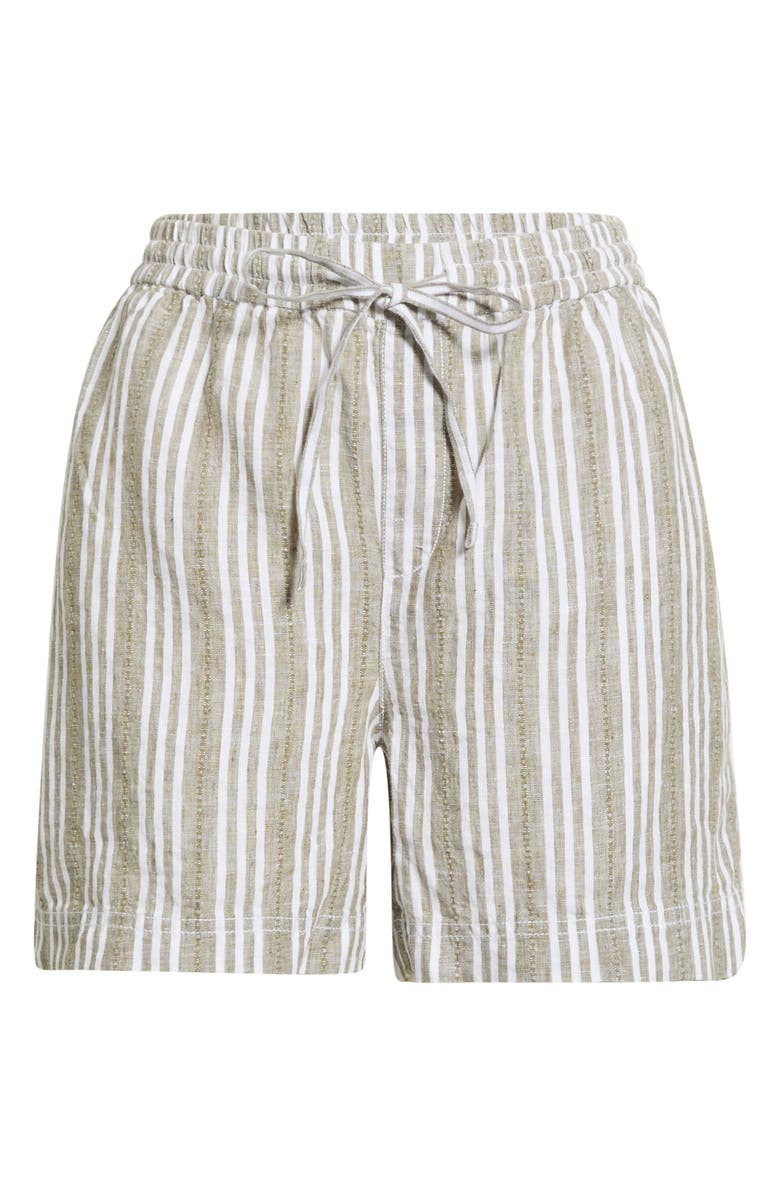 Tommy Bahama Beach Breeze Dobby Linen Easy Drawstring Shorts, Main, color, Sea Clay