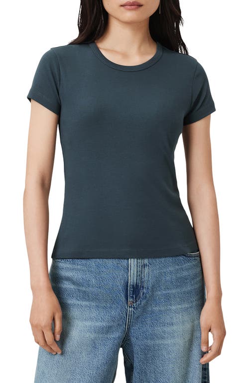 Allsaints Stevie Cotton T-shirt In Gray