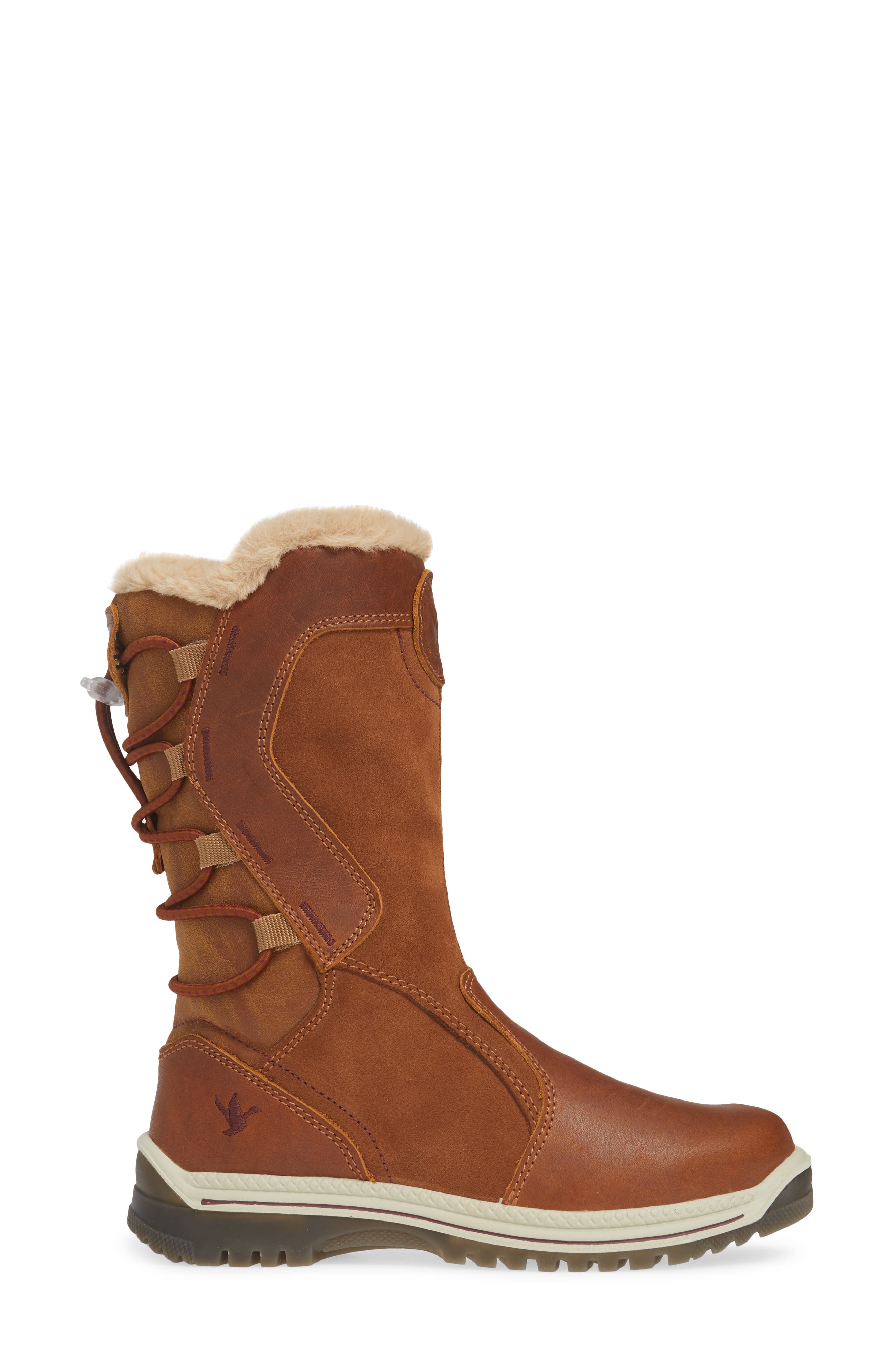 Santana Canada Meyer Luxe Faux Fur Lined Waterproof Boot, Alternate, color, 