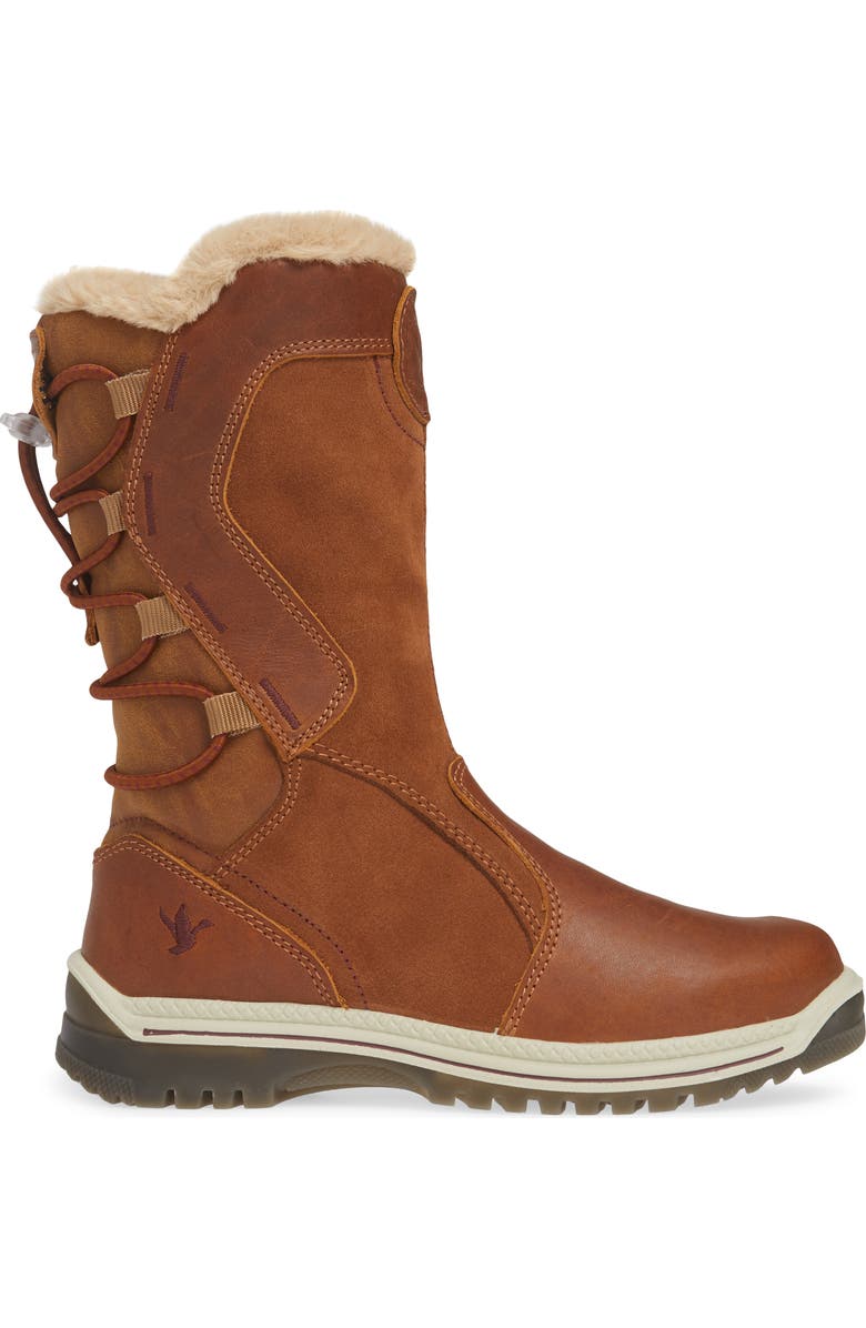 Santana Canada Meyer Luxe Faux Fur Lined Waterproof Boot, Alternate, color,