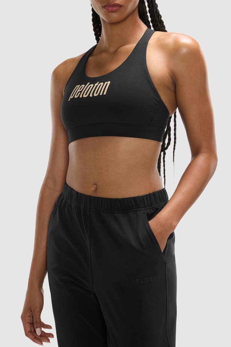 Cadent Everyday Racerback Bra, Main, color, Black