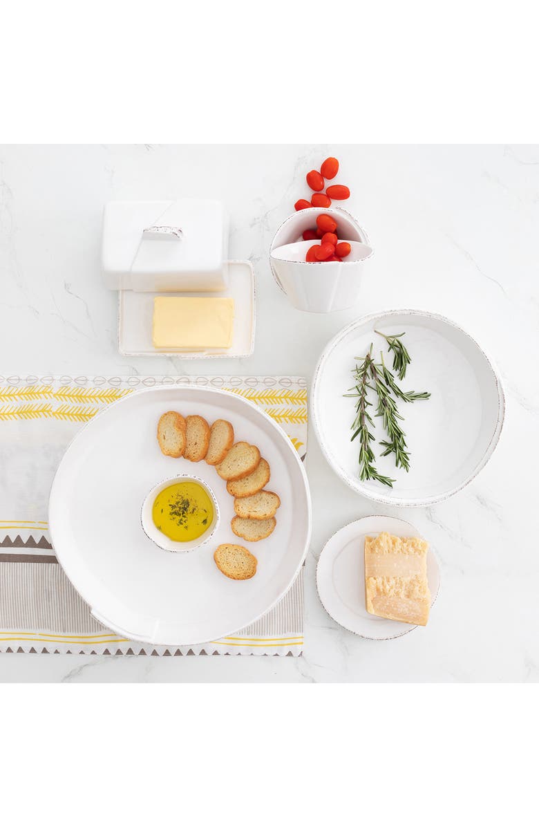 VIETRI Lastra Stacking Bowl, Alternate, color, White