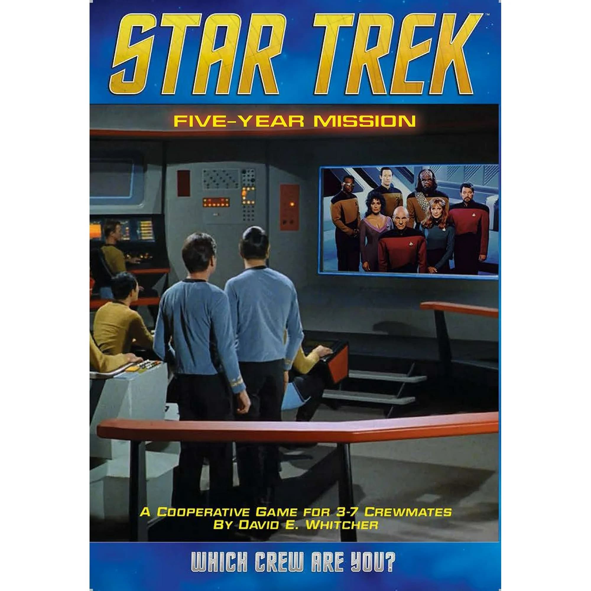 Mayfair Games Star Trek Five Year Mission Board Game, Kids & Adults in Multicolored 