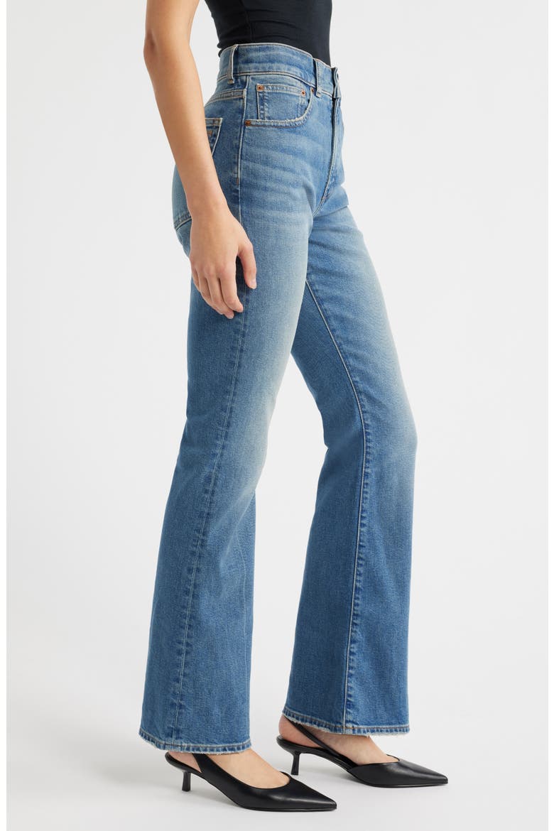 The Vintage Flare Jeans, Alternate, color, BOUVIER WASH