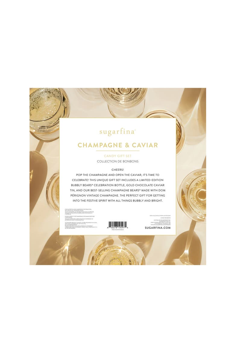 Champagne & Caviar Candy Gift Set, Alternate, color, GOLD/ PINK