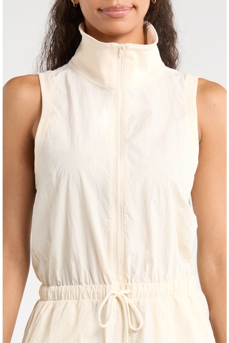 Travel Lite Romper, Alternate, color, IVORY CREAM