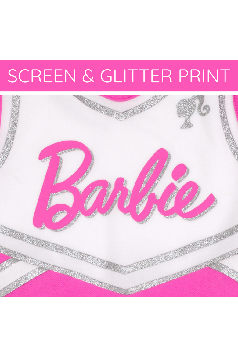 Cheerleader Dress and Headband Set, Alternate, color, Pink White