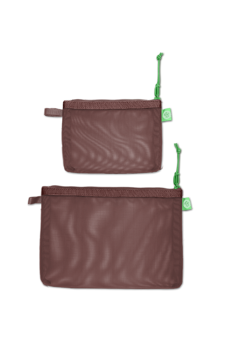 Baboon to the Moon Monomesh Pouch Set, Main, color, Mint Chip