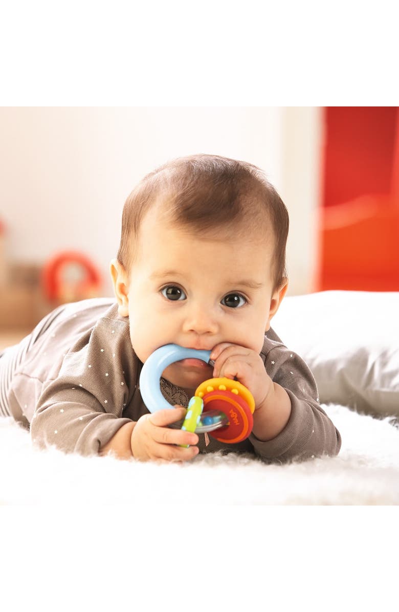 HABA Nobbi Silicone Teether and Clutching Toy, Alternate, color, 