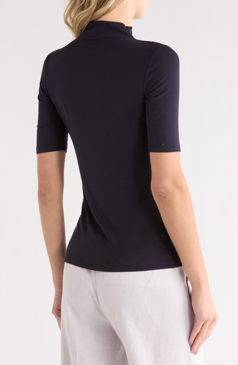 Theory Cruzio Rib Knit Top, Alternate, color, Deep Navy