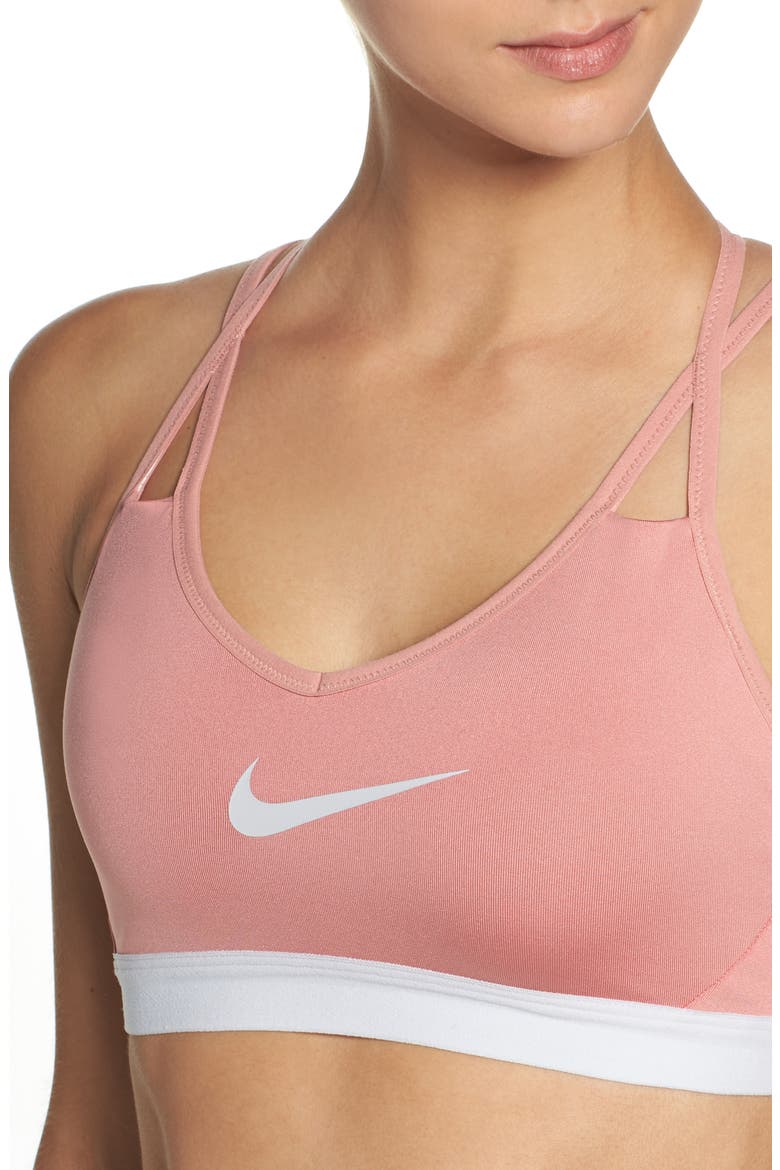 Pro Indy Cooling Sports Bra, Alternate, color, RED STARDUST/ PLATINUM