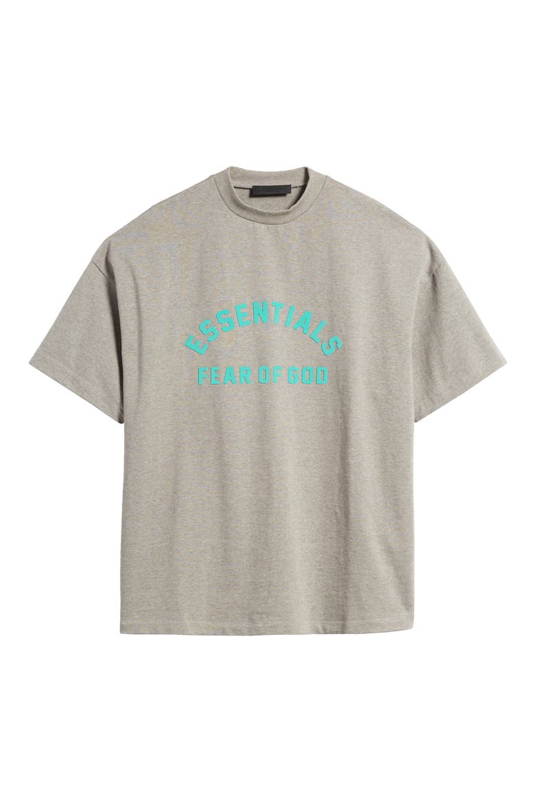 Crewneck Graphic T-Shirt, Alternate, color, DARK HEATHER OATMEAL