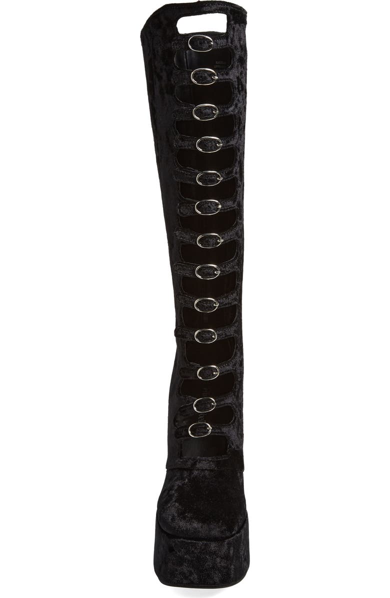 Jeffrey Campbell Xandra Knee High Platform Boot, Alternate, color,
