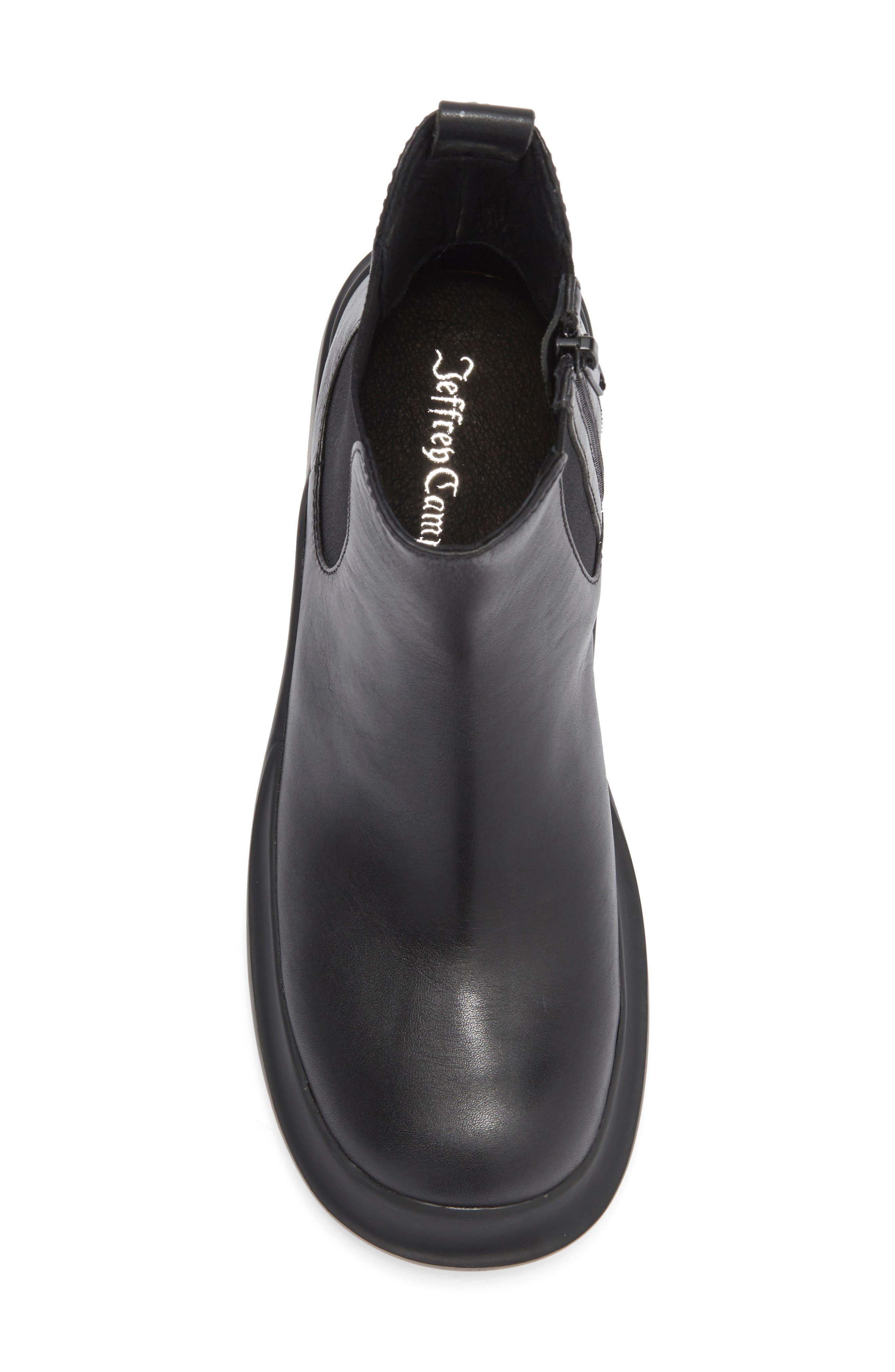 Jeffrey Campbell Avelina Chelsea Boot, Alternate, color, Black