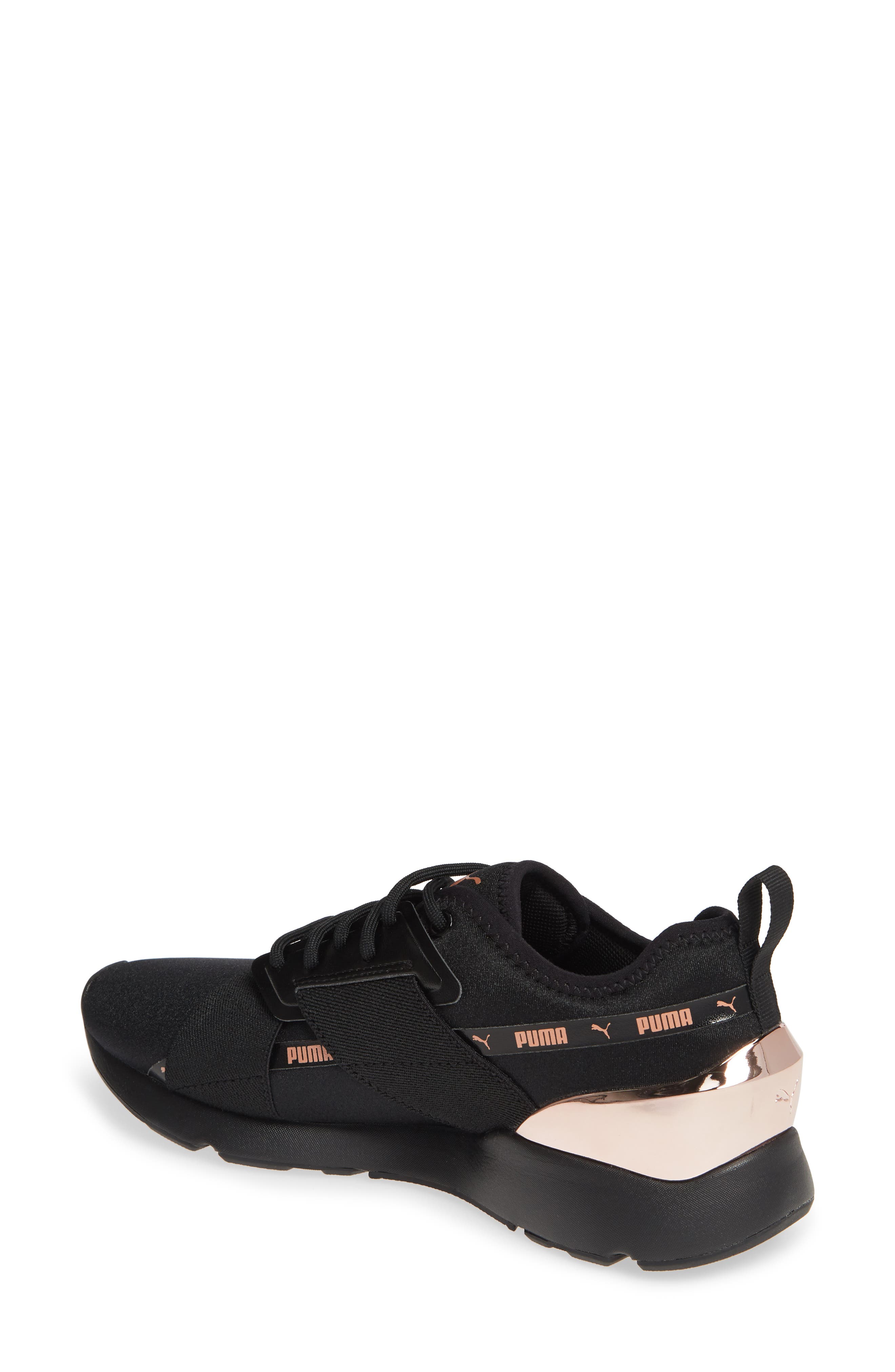 PUMA Muse X-2 Metallic Sneaker, Alternate, color, 