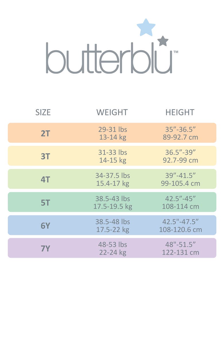 BUTTERBLU Kids' Taylor 5-Pack Assorted Organic Cotton T-Shirts, Alternate, color, Pink