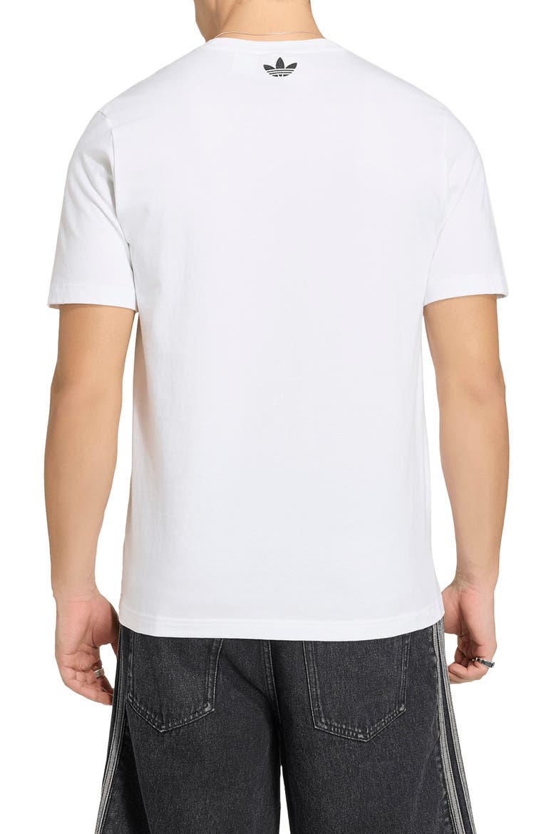 Anime Soccer Cotton Graphic T-Shirt, Alternate, color, WHITE/ /
