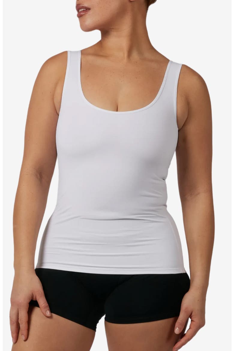 Compression Plus Tank, Main, color, WHITE