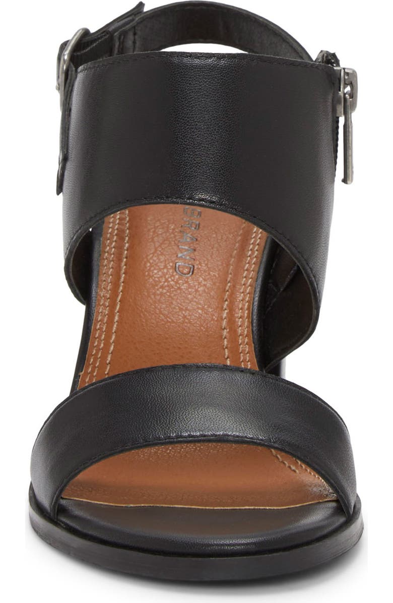 Lucky Brand Dinzin Ankle Cuff Sandal, Alternate, color, Black