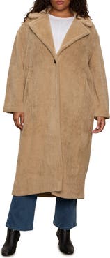 Sanctuary Live In Faux Fur Coat