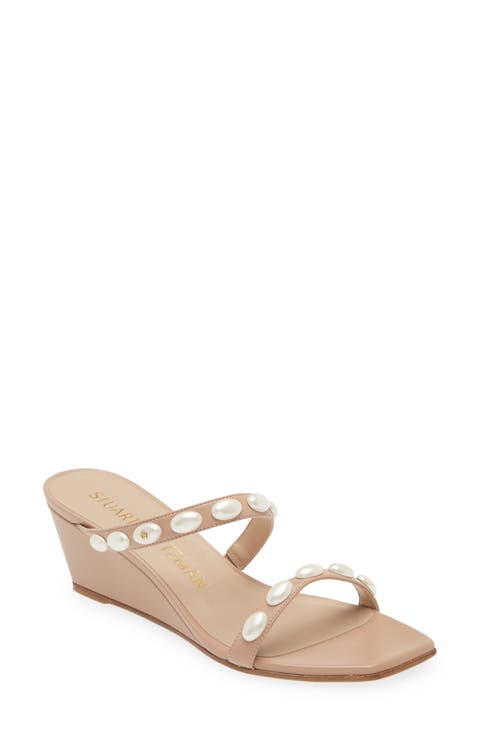 Pearlita 50 Wedge Slide Sandal