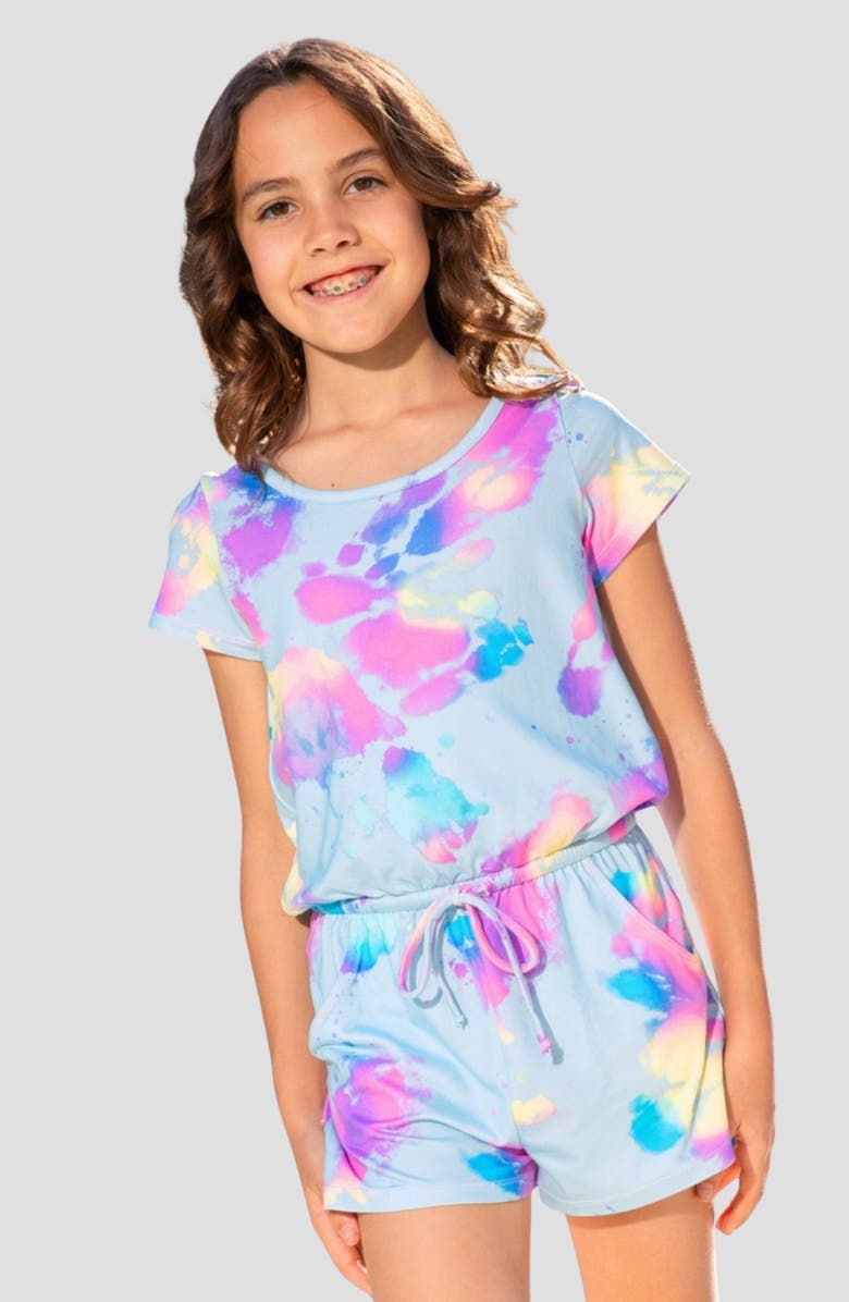 PixieLane Kids' Simply Soft Short Sleeve Romper, Alternate, color,