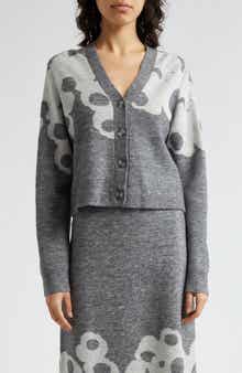 Marimekko Puite Lammet Boxy Cardigan