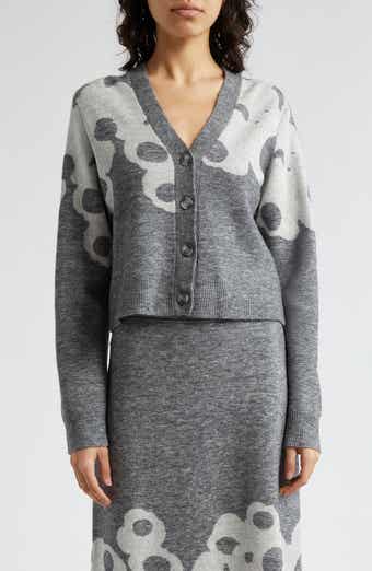 Marimekko Puite Lammet Boxy Cardigan