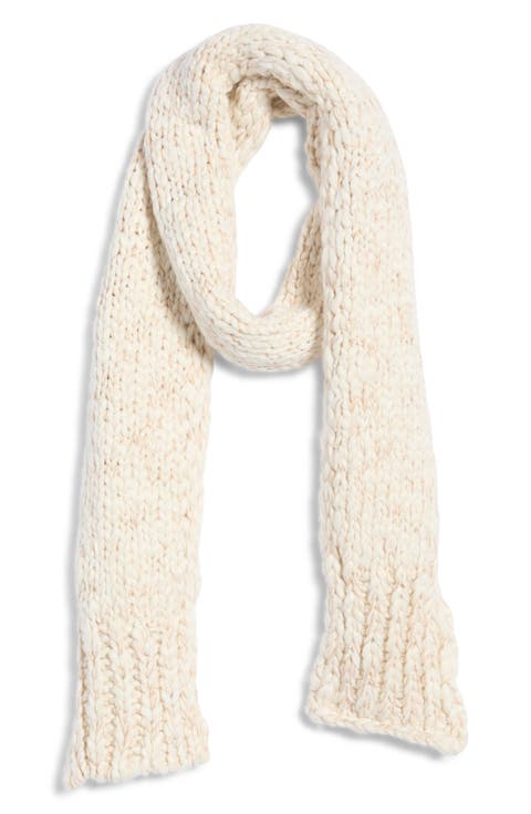 Textured Metallic Scarf