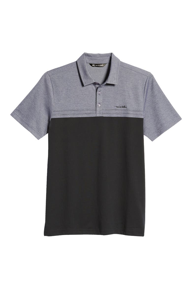 Old Fashioned Colorblock Piqué Polo, Alternate, color, HEATHER SKIPPER