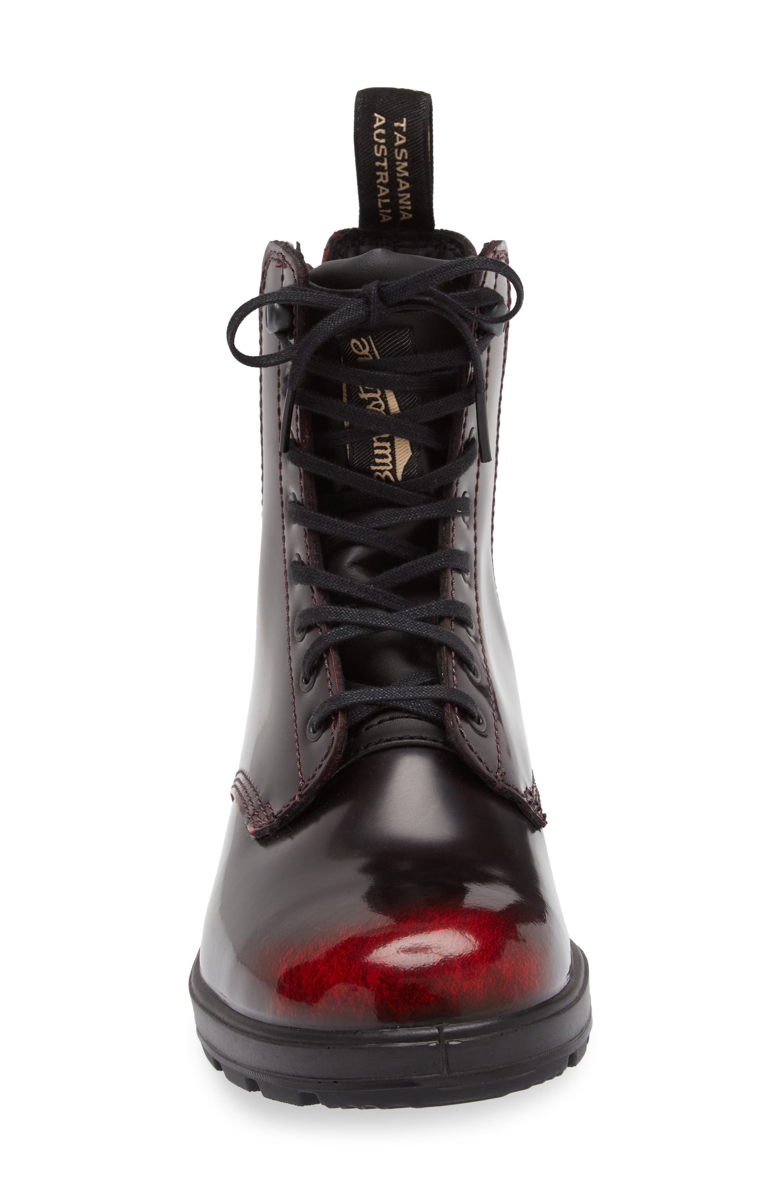 Blundstone Footwear Water Resistant Lace-Up Boot, Alternate, color, Bordeaux Brush