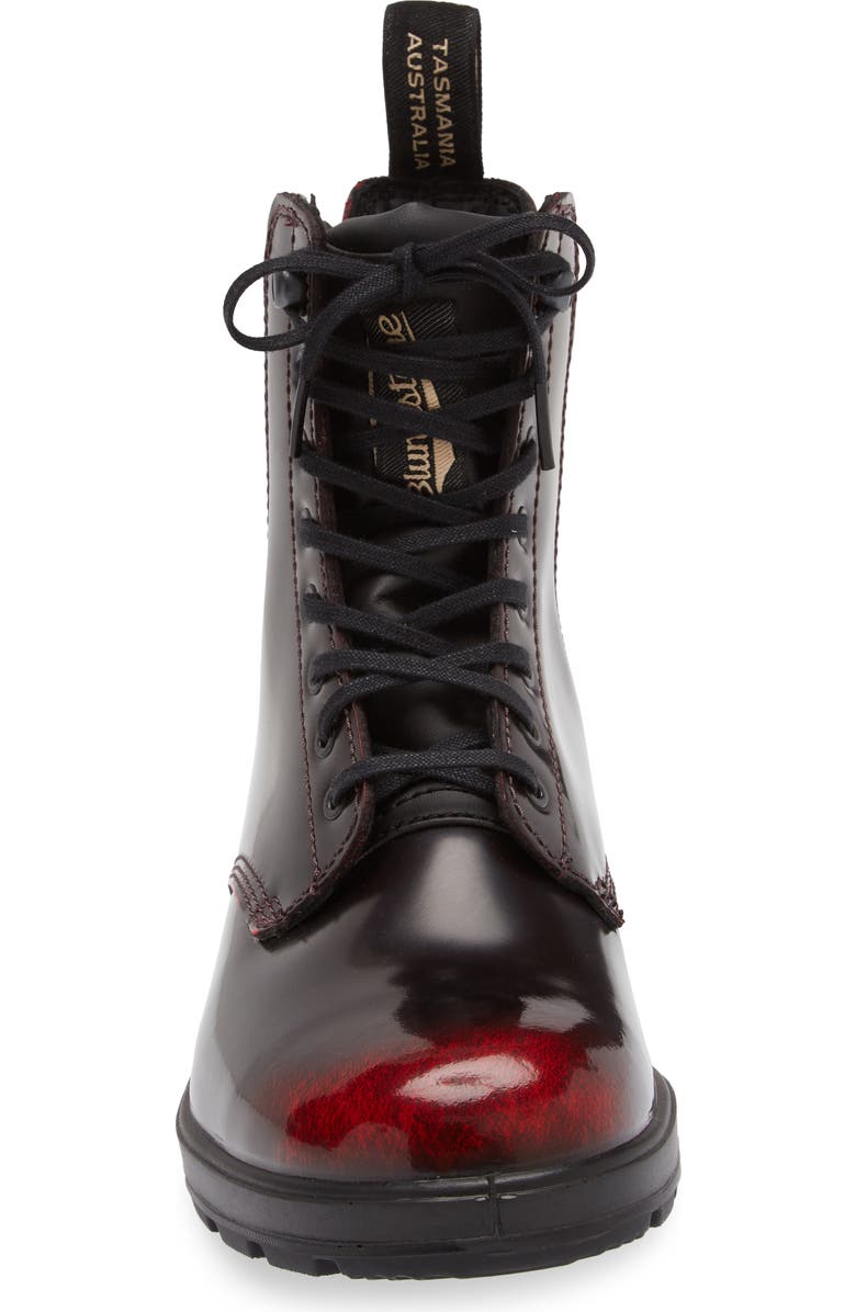 Blundstone Footwear Water Resistant Lace-Up Boot, Alternate, color, Bordeaux Brush