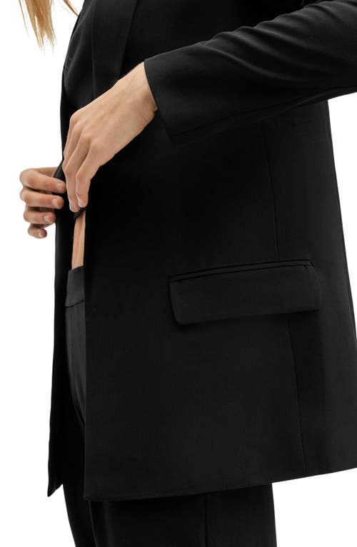 Allsaints Aleida Lightweight Tri Blazer In Black
