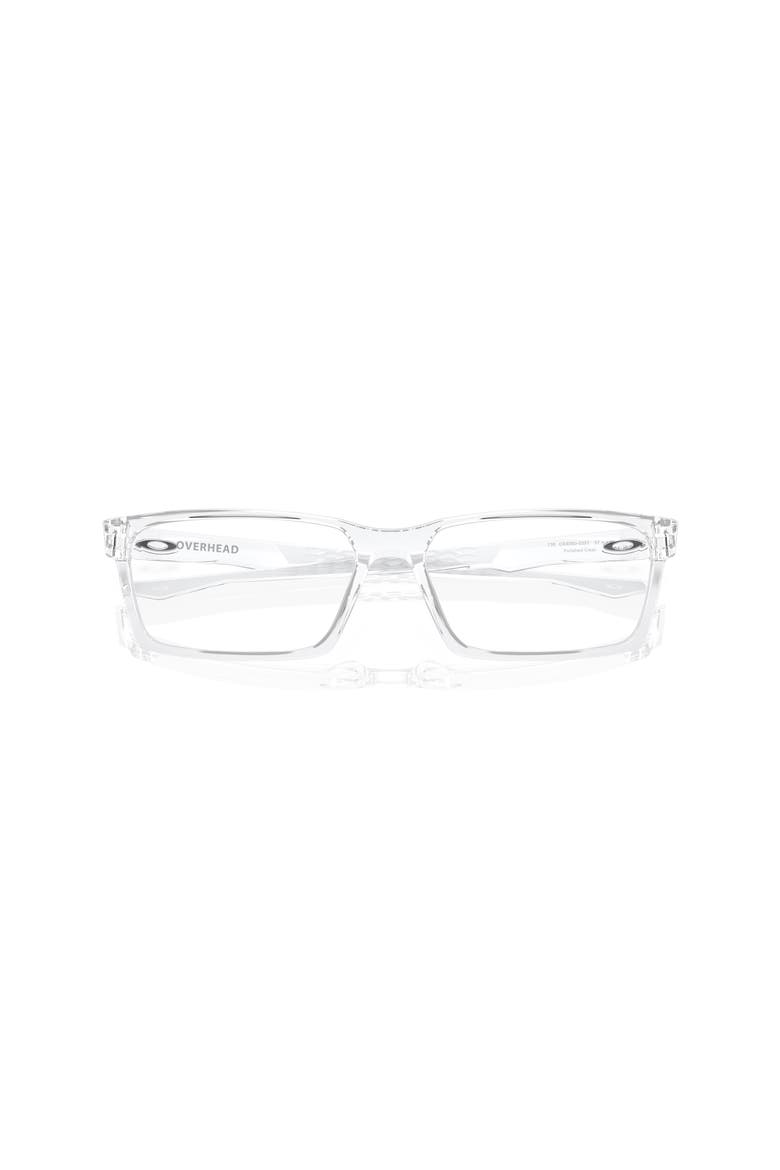 59mm Rectangle optical glasses, Alternate, color, Transparent