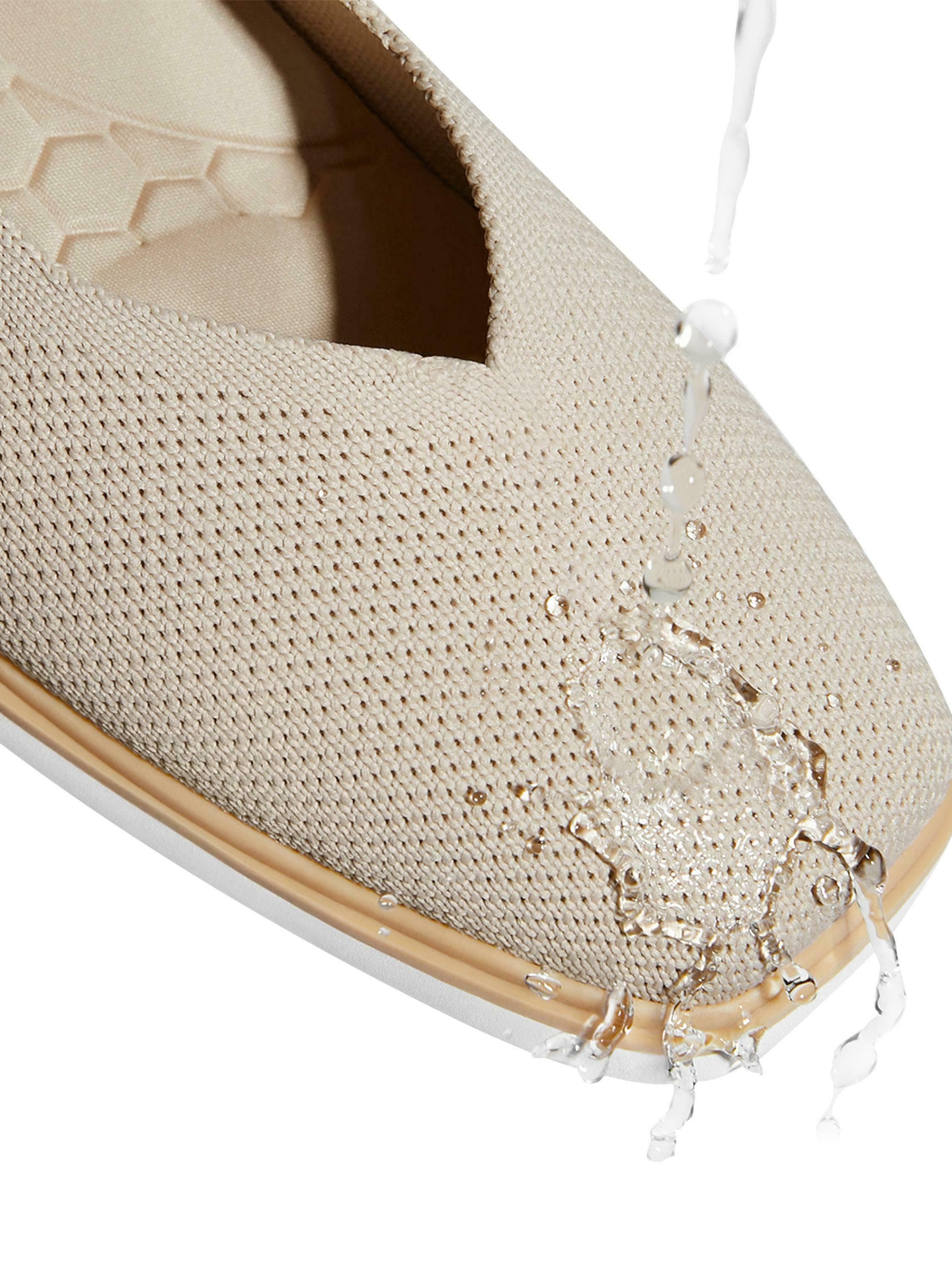 VIVAIA Square-Toe All-Day Standing Flats, Alternate, color, Almond