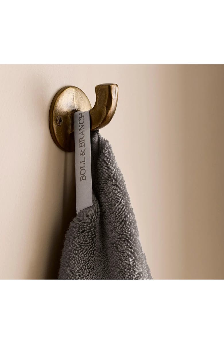 Boll & Branch Ultraplush Organic Cotton Bath Towel, Alternate, color, Stone