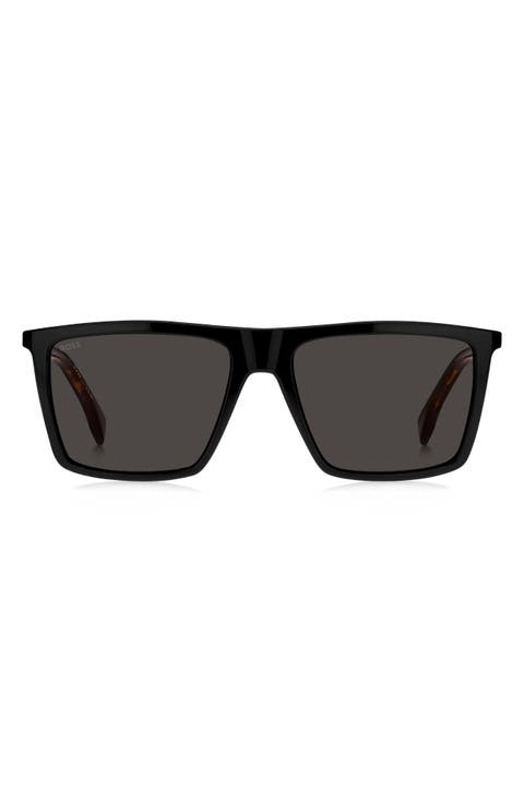 56mm Flat Top Sunglasses