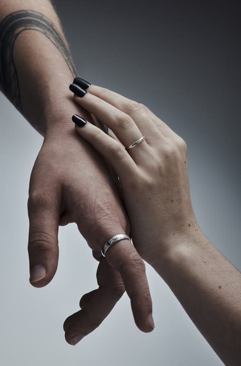 Till Death Thin Sterling Silver Ring