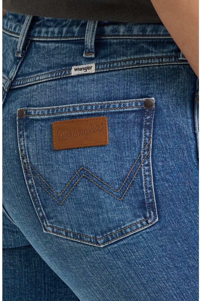 Mid Rise Bootcut Jeans, Alternate, color, RUSTLER WASH