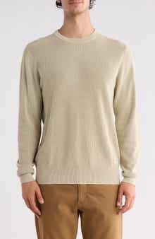 Stonewash Cotton Crewneck Sweater