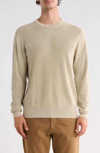 Stonewash Cotton Crewneck Sweater