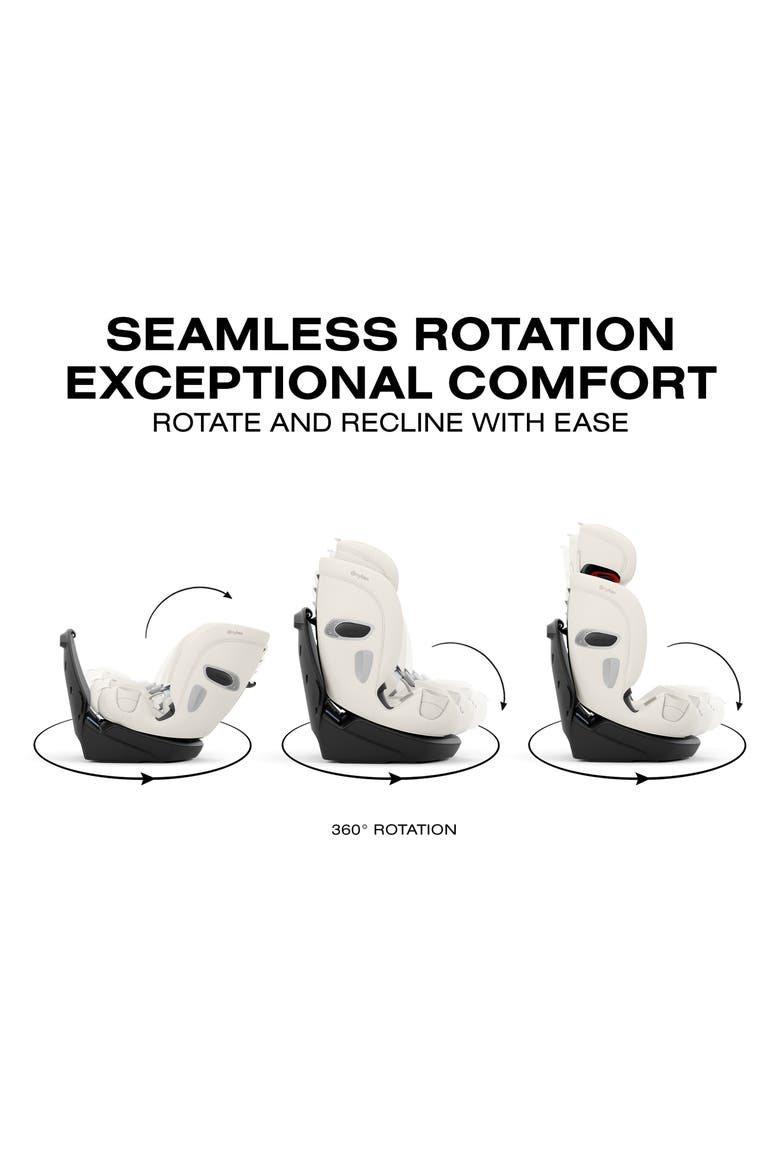Callisto T 360 Car Seat, Alternate, color, OFF WHITE