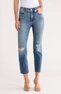 Good American Soft Tech Good Legs Straight Leg Jeans